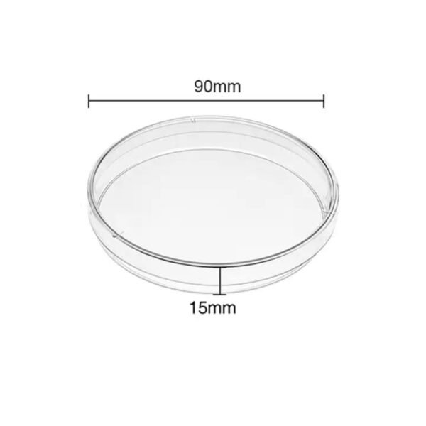 Petri Dish plastic 90 mm for Laboratory Use - Image 2