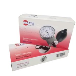 Elite Manual Bp Machine White Stethoscope
